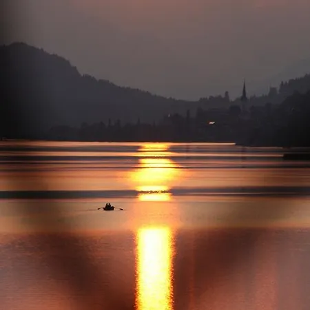 Der Ronacherfels Weissensee Esterno foto