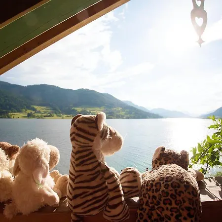 Der Ronacherfels Weissensee Esterno foto